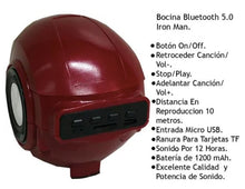 Cargar imagen en el visor de la galería, BOCINA IRON MAN