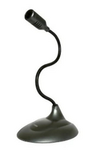 Cargar imagen en el visor de la galería, MICROFONO PARA COMPUTADORA MOD. MIC 525 CON CUELLO FLEXIBLE CABLE 1.70M