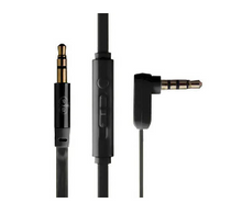 Cargar imagen en el visor de la galería, CABLE AUXILIAR 3.5 CON MICROFONO LITOY 1.5 METROS