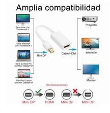 Cargar imagen en el visor de la galería, ADAPTADOR THUNDERBOLT HDMI A MINI DVI HEMBRA: