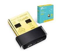 Cargar imagen en el visor de la galería, Adaptador Tp-link Tl-wn725n 150mbps Wireless N Nano Usb, Negro Inalambrico Usb 150 Mbit/s 10 DICO
