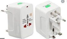 Cargar imagen en el visor de la galería, ADAPTADOR DE CORRIENTE UNIVERSAL PARA VIAJE EU 03 QQT
