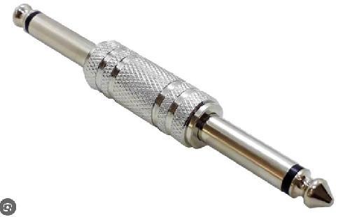 ADAPTADOR COPLE DE 6.3 A 6.3 MACHO MACHO AC78