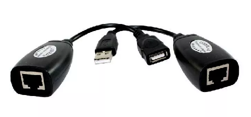 ADAPTADOR USB EXTENSION JR45 30 METROS CON.36