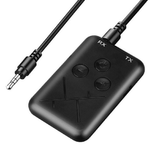 Cargar imagen en el visor de la galería, 2 en 1 + Receptor Transmisor Inalámbrico Bluetooth A2DP Estéreo Audio Música Adaptador
