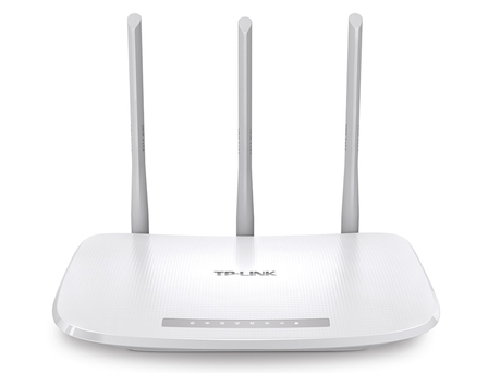 Router Inalambrico Tp-link Tl-845, 300mbps, 4 Puertos Lan, Wps, Color Blanco, Tres Antenas