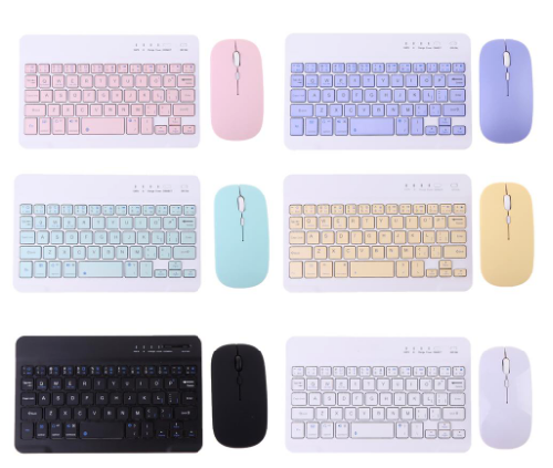 KIT TECLADO Y MOUSE SLIM BLUETOOTH LITOY MKU