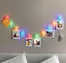Cargar imagen en el visor de la galería, SERIES LED PINZAS COLORES FOTO HOLDER
