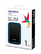 Cargar imagen en el visor de la galería, DISCO DURO EXTERNO ADATA HV300 1TB 2.5&quot; USB 3.1 COLOR AZUL
