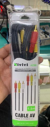 CABLE RCA A RCA 3 COLORES 1.5M SIVIVI AC90