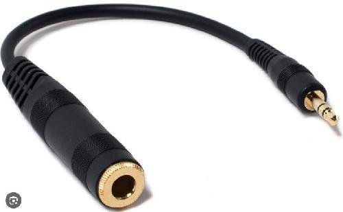 CABLE ADAPTADOR DE 3.5 AUX A 6.3 ESTEREO HEMBRA AC34