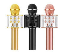 Cargar imagen en el visor de la galería, MICROFONO INALAMBRICO KARAOKE BOCINA ws 858
