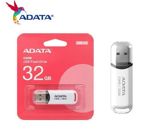 MEMORIA USB ADATA 32 GB C906 BLANCO NEGRO