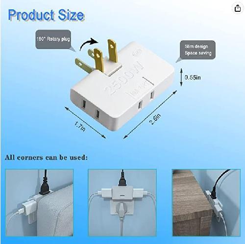 ADAPTADOR DE CORRIENTE PARA ESPACIOS DIFICILES 2500W