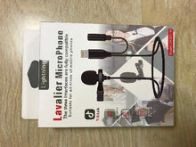 Cargar imagen en el visor de la galería, MICROFONO PARA TELEFONO LIGHTINING LAVALIER
