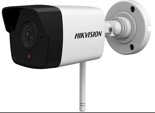 Camara Ip Hikvision Tipo Bala 2mp, Plastica, Lente 2.8mm, Wifi, H.265+, 30m Ir, Ip66, Ranura Para Micro Sd, (ds-2cv1021g0-idw1)