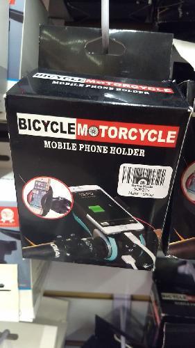 BASE PARA TELEFONO MOTO O BICICLETA HOLD.41 sin carga a manubrio