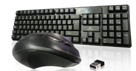 TECLADO ELE GATE ST.02 INALAMBRICO TECLAS SLIM A PRUEBA DE AGUA  10M ALCANCE