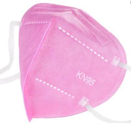 CUBRE BOCAS ROSA KN95