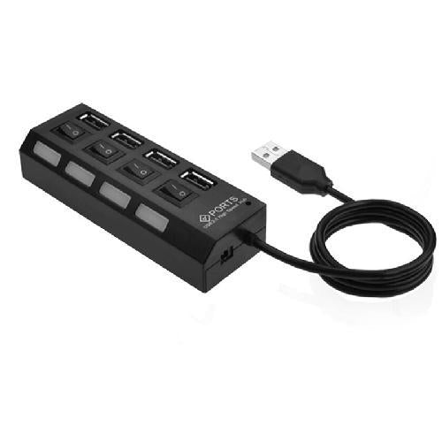 HUB 4 PUERTOS USB(2.0) HUB. 13M  HB002 US01 USB2.0.4