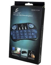 Cargar imagen en el visor de la galería, TECLADO MINI SMART TV MODEL TC-09 C LUZ KEYBOARD JP02
