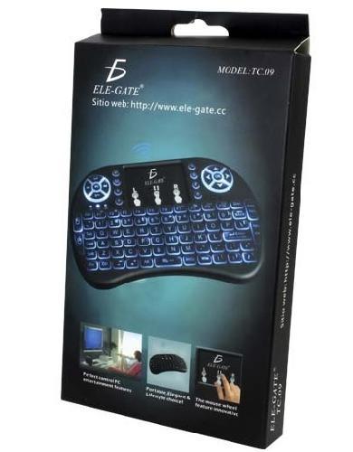 TECLADO MINI SMART TV MODEL TC-09 C LUZ KEYBOARD JP02