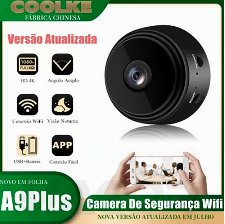 Camara de Vigilancia A9 Visión Nocturna HD Mini Wifi Inalámbrica 1080P SXTA9