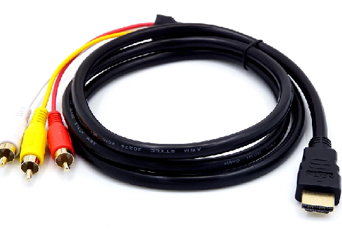 CABLE HDMI A RCA 1.5M  3AV