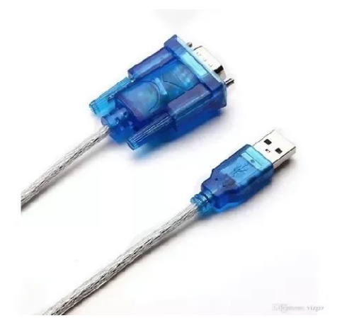 Cable Adaptador Rs232 Serial Db9 Macho A Usb 2.0 Macho