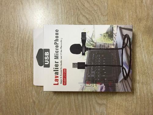 MICROFONO PARA TELEFONO JACK USB LAVALIER