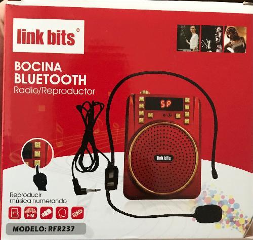 RADIO C MIC BLUETOOTH ROJO SPE 594BT