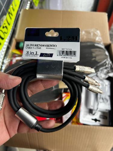 CABLE PULPO REFORZADO COLOR NARANJA/NEGRO GRANEL MKU