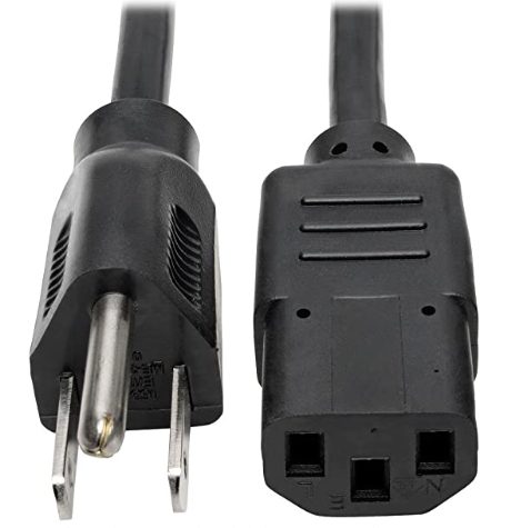 CABLE CORRIENTE CPU UTT PARA COMPUTADORA, PANTALLA ETC DYX 1.5M
