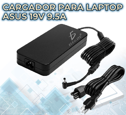 Cargador para Laptop Compatible con ASUS 180W 19.5V 9.23A Punta de 6.0*3.7mm