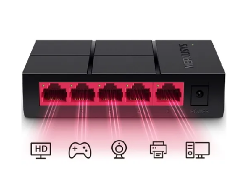 SWITCH MINI MERCUSYS MS 105G  10/100/1000