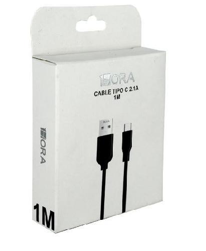 CABLE TIPO C 1M UNA 1 HORA CAB237 CAJA
