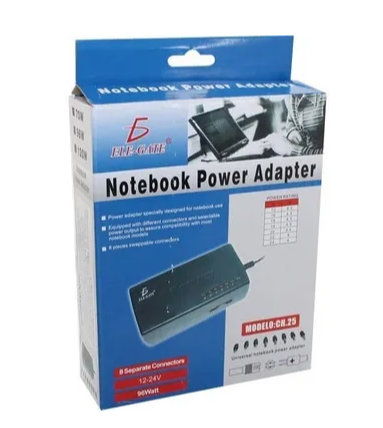 CARGADOR LAP TOP MULTIPUNTAS CON PUNTAS ADICIONALES 4097