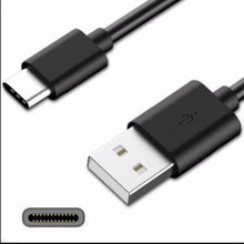 Cargar imagen en el visor de la galería, CABLE TIPO C NEGRO O BLANCO SENCILLO PLANO
