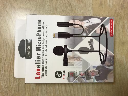 MICROFONO PARA TELEFONO LIGHTINING LAVALIER