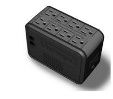 Regulador De Voltaje Con Supresor De Picos Vorago Avr-100 1000va, 8 Contactos