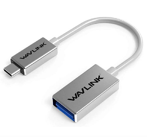 OTG TIPO C- CON CABLE X081 BLANCO  X157 NEGRO