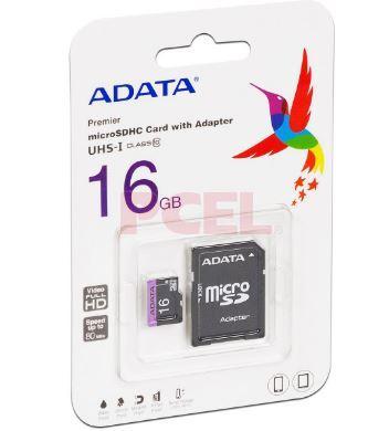 MEMORIA MICRO SD ADATA  uhs-1 16 GB CLASE 10