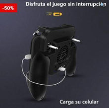 Cargar imagen en el visor de la galería, BASE ENFRIADORA RECARGABLE PARA CELULAR GM.12 power bank modelo anterior
