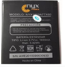 Cargar imagen en el visor de la galería, PILA NYX 77X60 1600mAh ORBIS
