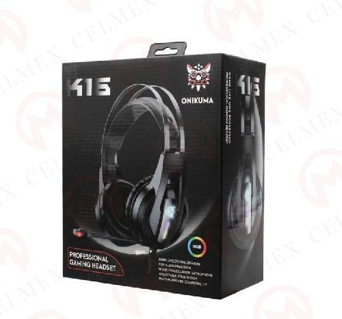 DIADEMA AUDIFONO GAMER ONIKUMA K16 COLOR NEGRO