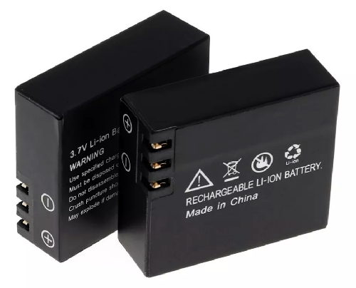 BATERIA PARA CAMARA GO PRO GENERICA 3.7v 1050mAh 3.885Wh