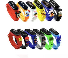 Cargar imagen en el visor de la galería, RELOJES INFANTILES CON DISEÑO DE PERSONAJES DE ANIMACIÓN
