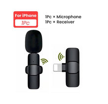 Cargar imagen en el visor de la galería, MICROFONO LAVALIER INALAMBRICO SENCILLO PORTÁTIL PARA IPHONE

