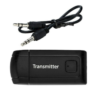 TRANSMISOR BLUETOOTH CONEXIÓN USB Y AUXILIAR AUDIO PARA TV