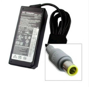 CARGADOR PARA LAPTOP LENOVO 20V - 4.5A PUNTA GRIS